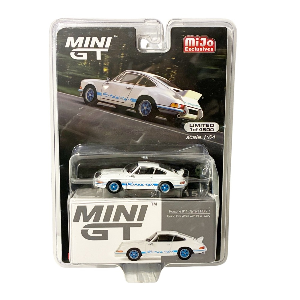 Mini GT 1/64 PORSCHE 911 Carrera RS 2.7 Die Cast Model CHASE‎ NEW SEALED